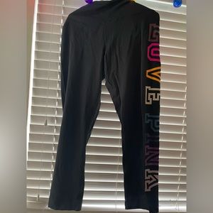 Brand new pink cotton leggings